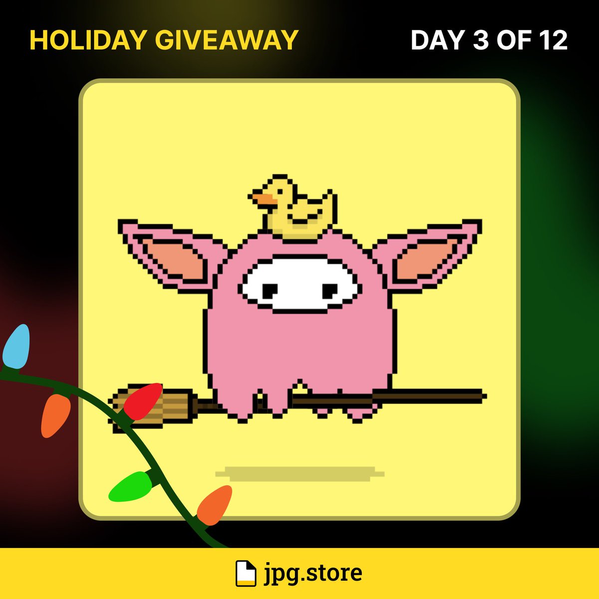 jpgstoreNFT's tweet image. 🎁 #JPGGiveaway DAY 3 OF 12 🎁

Spooky season is over but this little ghost is here to celebrate Christmas! 

✅ Follow @jpgstoreNFT and ⁦@Clumsy_Ghosts⁩ 
✅ Like and RT!

Winner announced in 24h! Good luck to everyone 🎅
