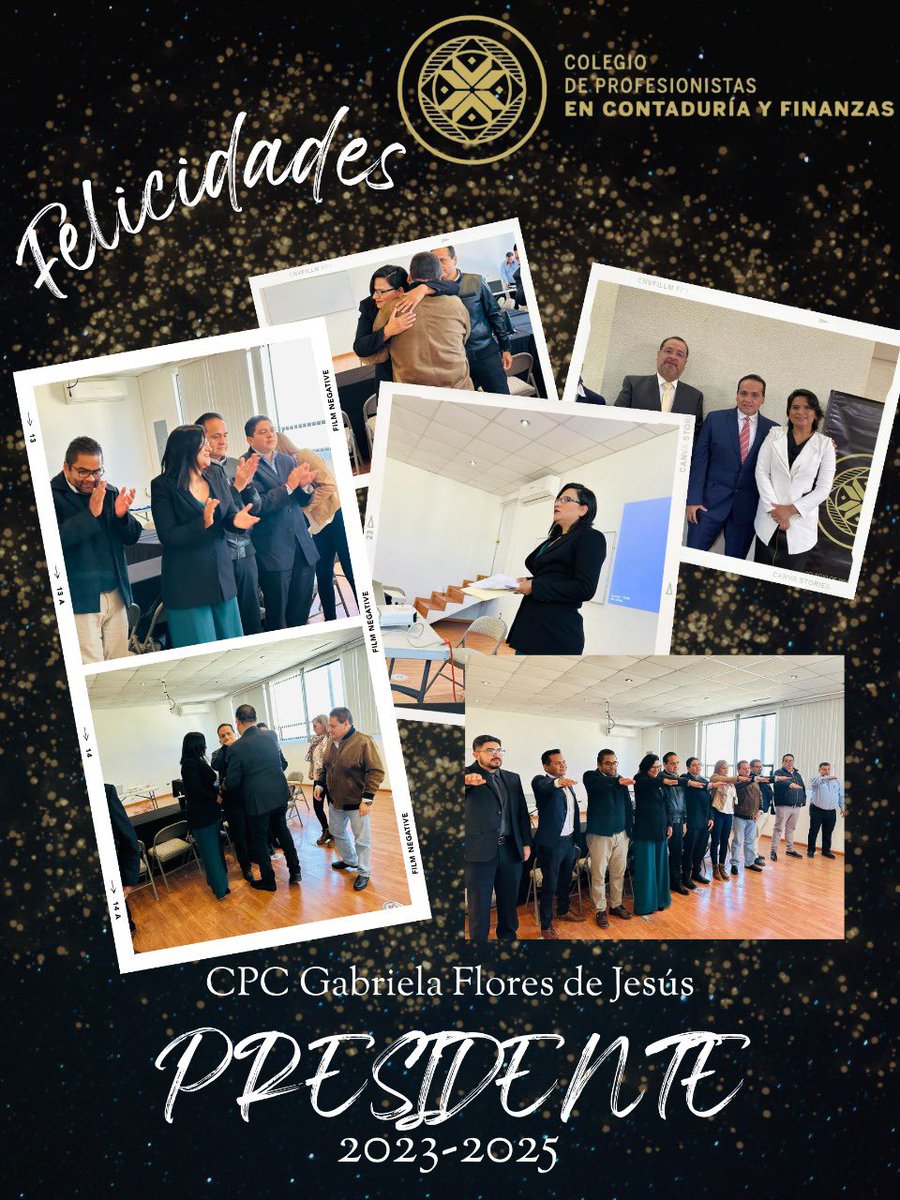 El Colegio de Profesionistas en Contaduría Pública, Fiscal y Finanzas, A.C., Felicita a la CPC Gabriela Flores al ser electa como presidente de nuestro consejo directivo para el periodo 2023-2025.