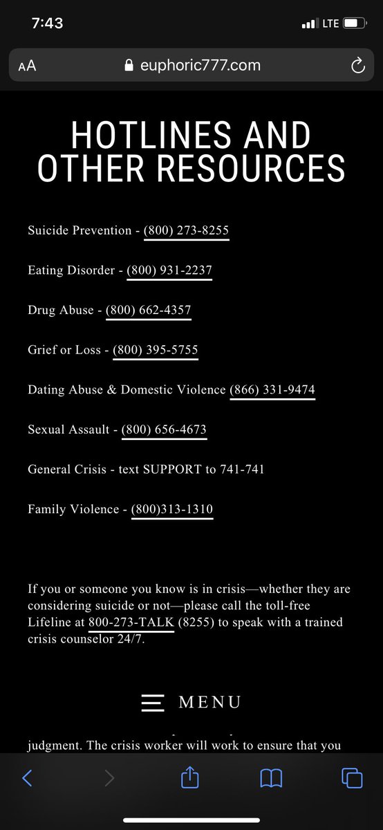 I found a black owned clothing brand made by 2 young men that’s about mental health and donates 15% of their sales to mental health outreach programs/resources🥺 I love that! They also have resource links on their website for anyone that needs them