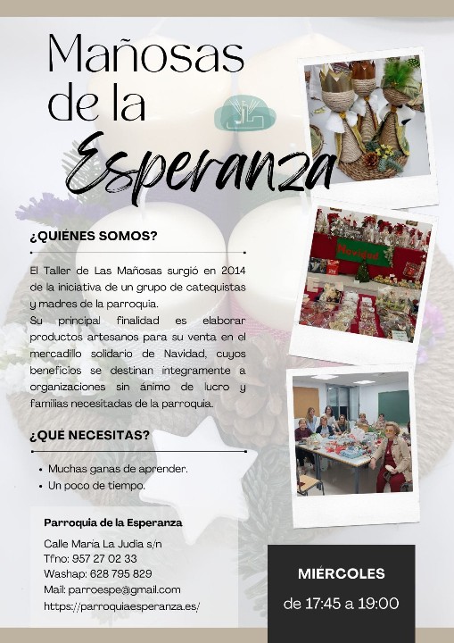 La Mañosas de Ntra Sra de la Esperanza . Córdoba