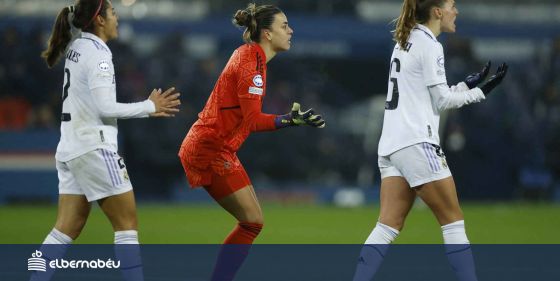RealMadridCFfem's tweet photo. El Real Madrid Femenino dice adiós a la Champions tras una polémica derrota contra el PSG https://t.co/44dPdwTkAz https://t.co/w1EOglSQDM