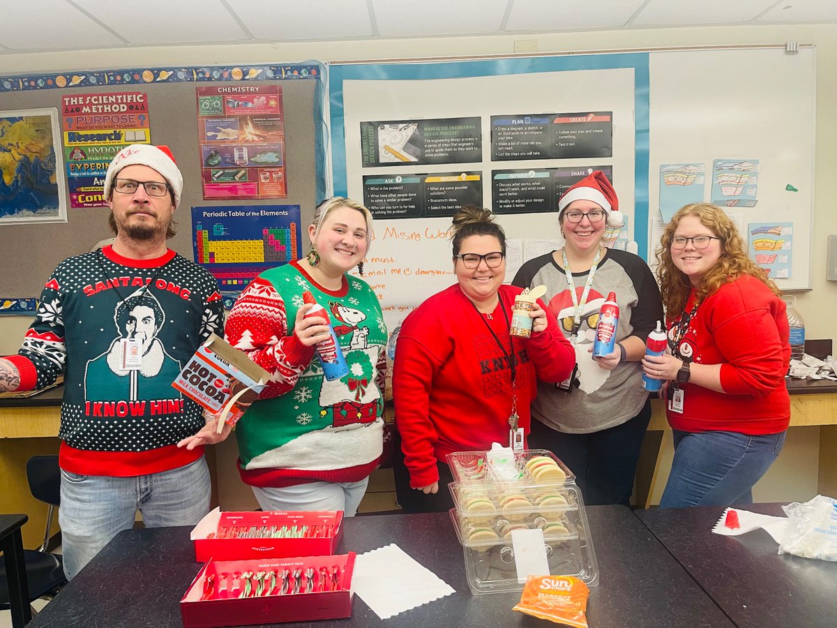 NWMS_Knights's tweet photo. Celebrating our December Incentive with our NWMS Knights! #ItsAKnightThing https://t.co/0kkrTflytz