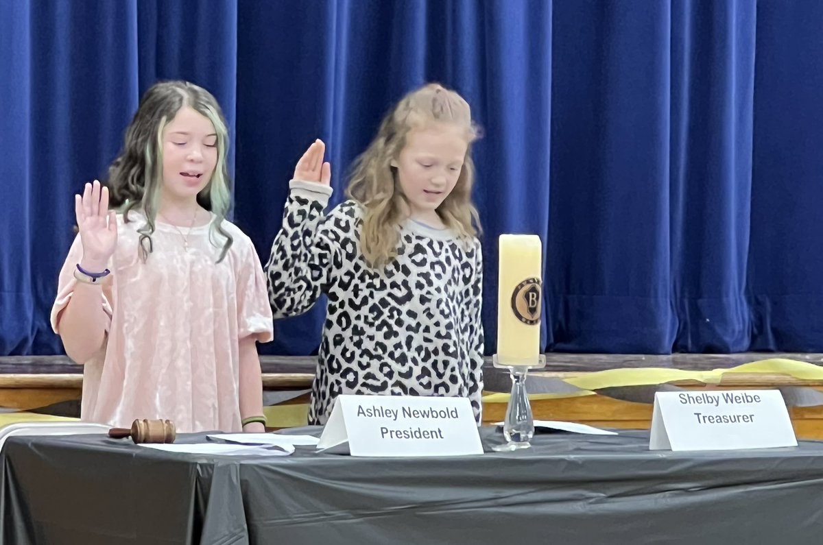 EdVBaldwin's tweet photo. Beta club induction ceremony took place today. We are so proud of our students who received this honor! #juniorbeta #inductionceremony @CumberlandCoSch https://t.co/CDb27ai3d6