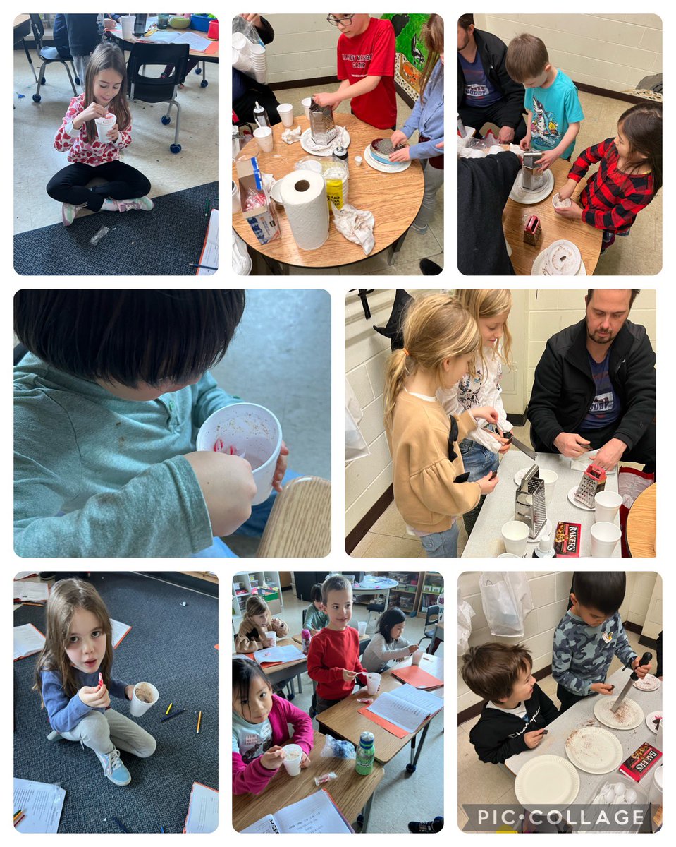Mme Rowlatt (@mmerowlatt) on Twitter photo Following a procedure to make le chocolat chaud! We made predictions about what would happen to the milk when heated & when adding the chocolate (solid) to the milk (liquid). After, we noted our observations & made conclusions. #TDSBFrench #STEM #statesofmatter <a href="/AllenbyPS_TDSB/">AllenbyPS_TDSB</a> Following a procedure to make le chocolat chaud! We made predictions about what would happen to the milk when heated & when adding the chocolate (solid) to the milk (liquid). After, we noted our observations & made conclusions. #TDSBFrench #STEM #statesofmatter <a href="/AllenbyPS_TDSB/">AllenbyPS_TDSB</a>
