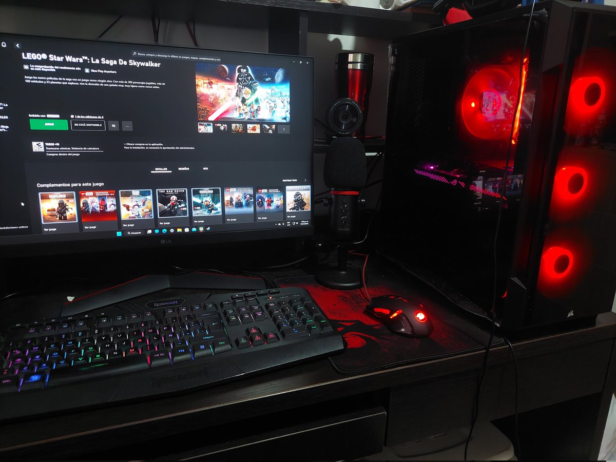 MisterHoennX's tweet photo. Ya casi completo mi PC para Streaming y con el GamePass podremos disfrutar juntos del LEGO Star Wars: La Saga De Skywalker, no hay mejor juego para reírnos en la transmisión.

#PCLoverStreamer 
@XGP_PC_LATAM https://t.co/g7j85pGFUn