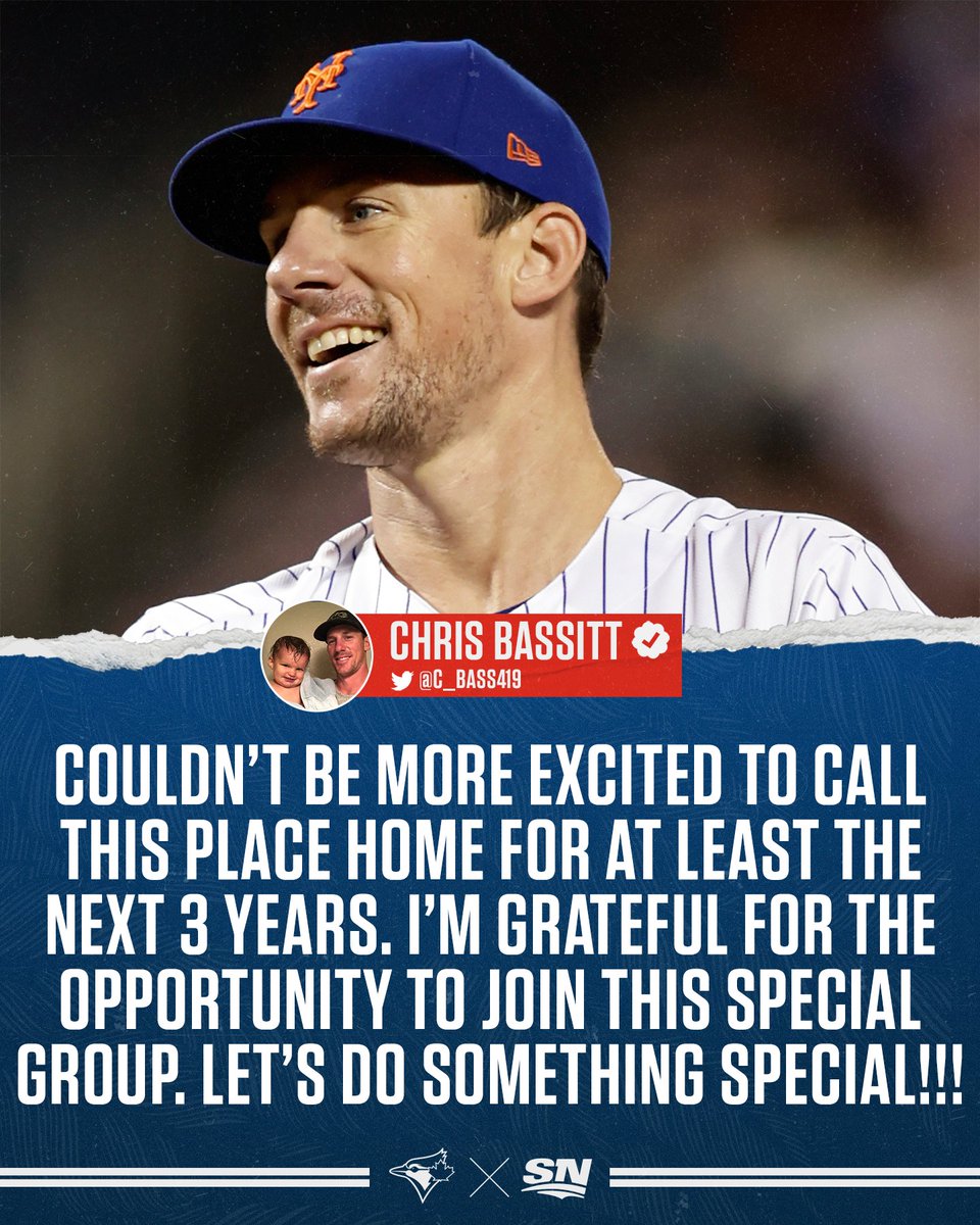 Sportsnet's tweet image. Welcome to Toronto, @C_Bass419! 👋
