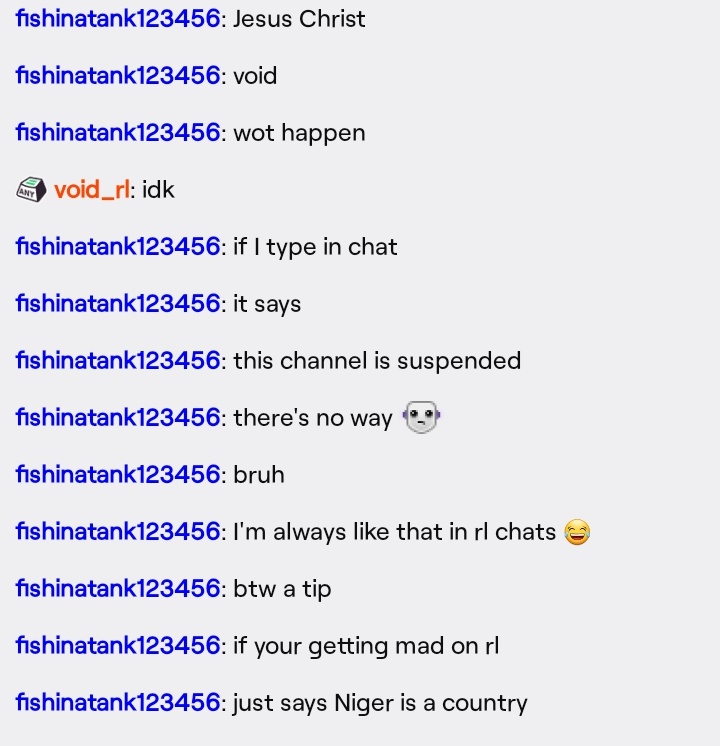 bruh I open twitch whispers and see this 💀