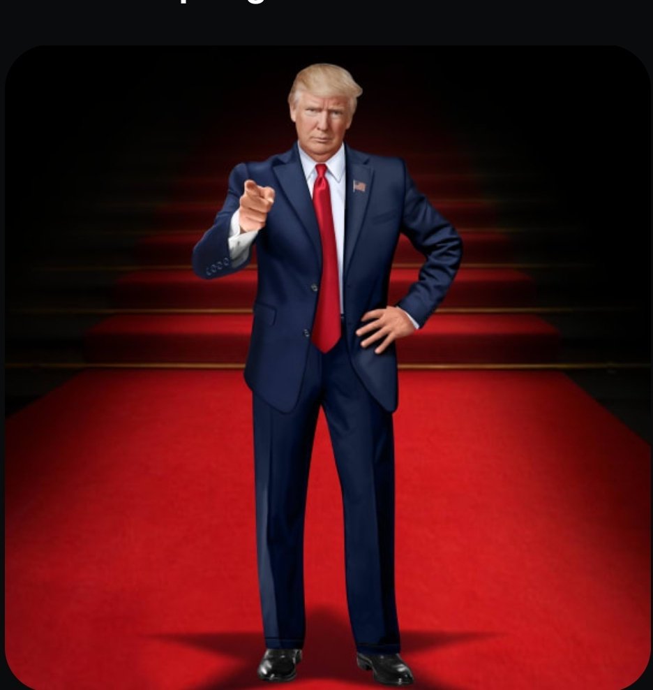Cryptobahn1's tweet photo. @Snowden It's only business!

#TrumpNFT #TheRealDonaldTrump https://t.co/TzphZx7oax