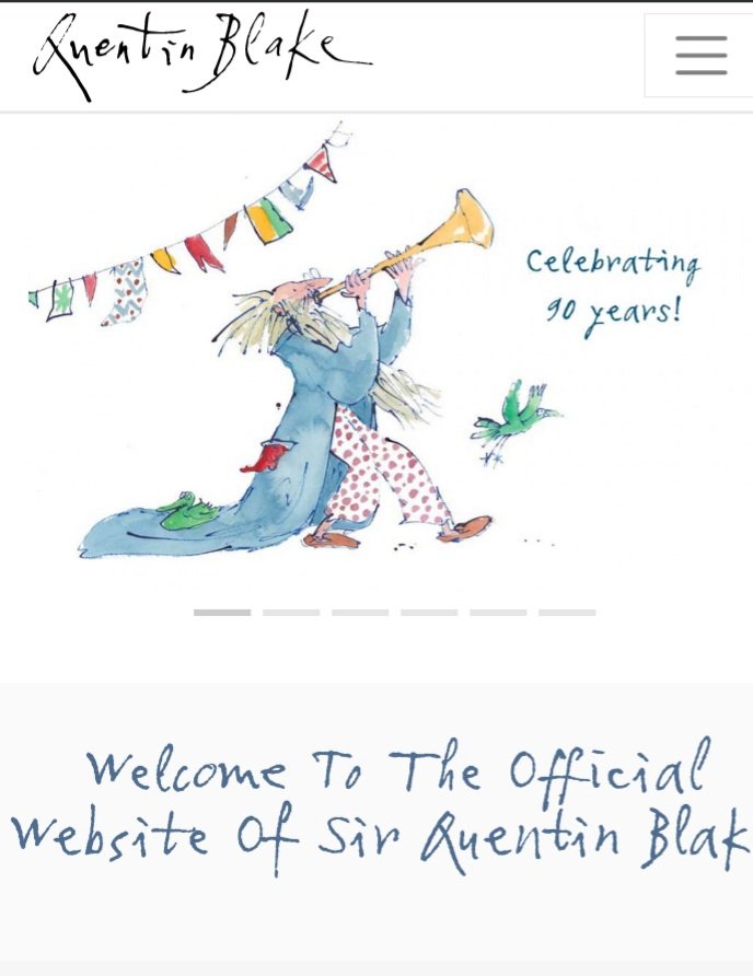 Happy birthday to the legend that is Sir Quentin Blake 90 years young today    