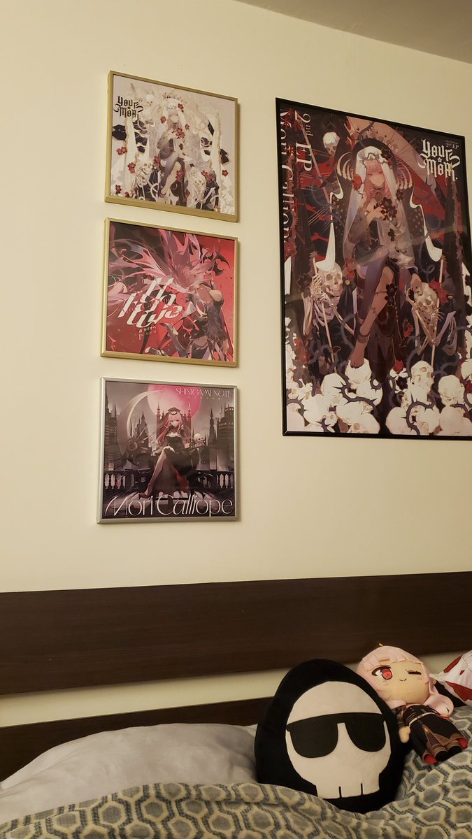 road_forks_you's tweet photo. New vinyl added to the collection
#SHINIGAMINOTE #MoriCalliope https://t.co/kt2NpiHGPJ
