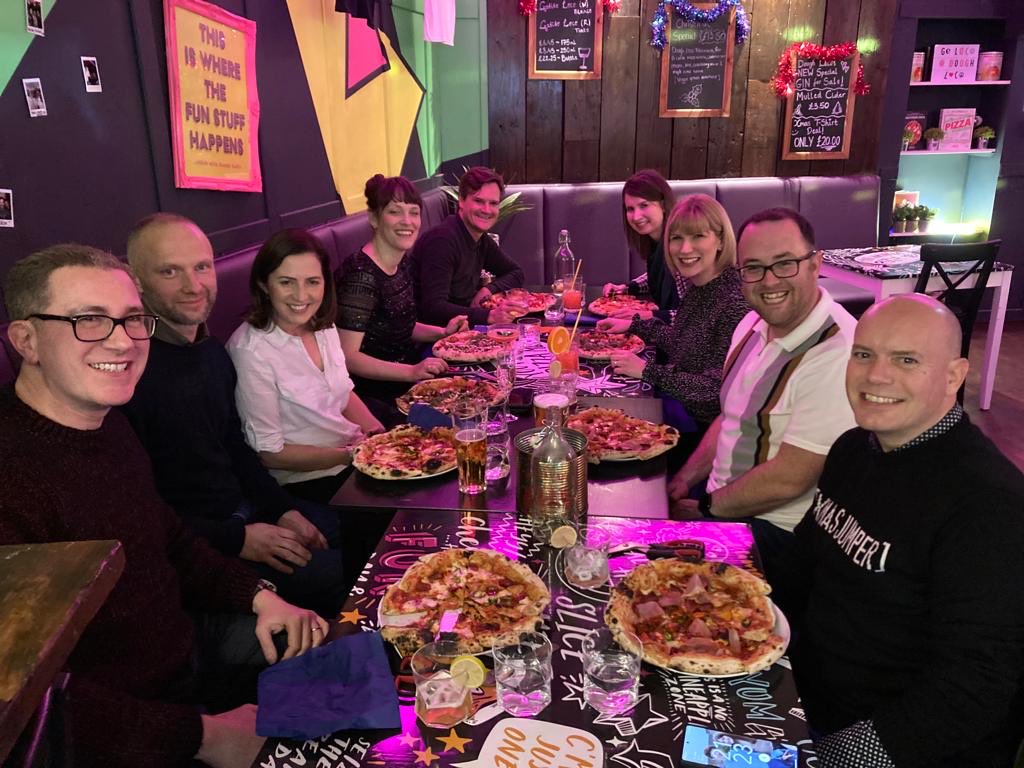Lovely to get everyone together for dinner and catching up ♥️♥️♥️ ⁦<a href="/GemsDawson/">Gemma Dawson</a>⁩ ⁦<a href="/SimonSpark1/">Simon Spark</a>⁩ ⁦<a href="/jakezuckerman/">Jake Zuckerman</a>⁩ ⁦@John_Pakey⁩ ⁦<a href="/Louise__Wheeler/">Louise Wheeler</a>⁩ ⁦<a href="/Suzy_Lawson/">Suzy Lawson</a>⁩ ⁦<a href="/weir_joe/">Joe weir</a>⁩ 🍕🍕🍕