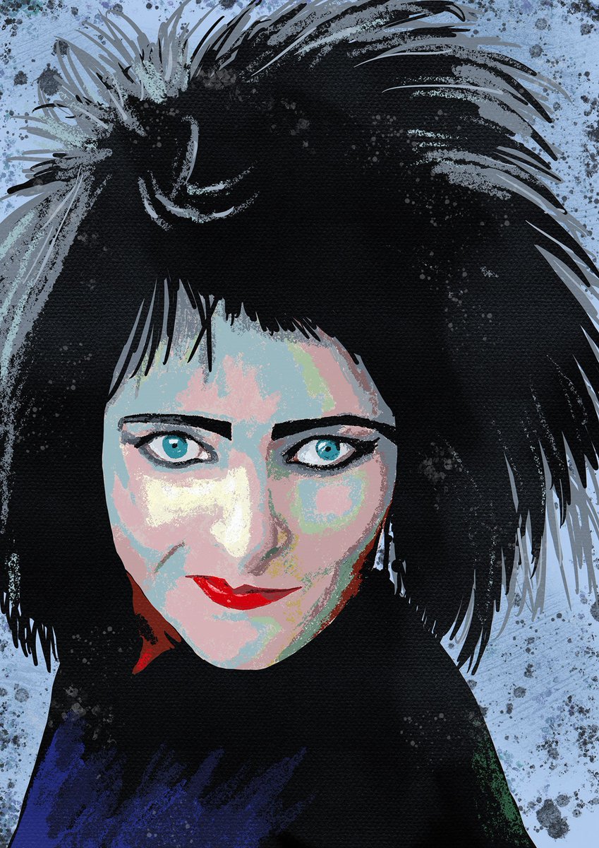 Siouxsie Sioux art print, unframed, Siouxsie and the Banshees, punk wall decor, new wave art, Siouxsie portrait, goth fan gift, goth pop art
 #NewWaveArt #goth #Portrait #ArtPrint #fan #Siouxsie #gift #PunkWallDecor #ArtworkByPaulaForYou #EtsyEmail

👉etsy.com/listing/988134…