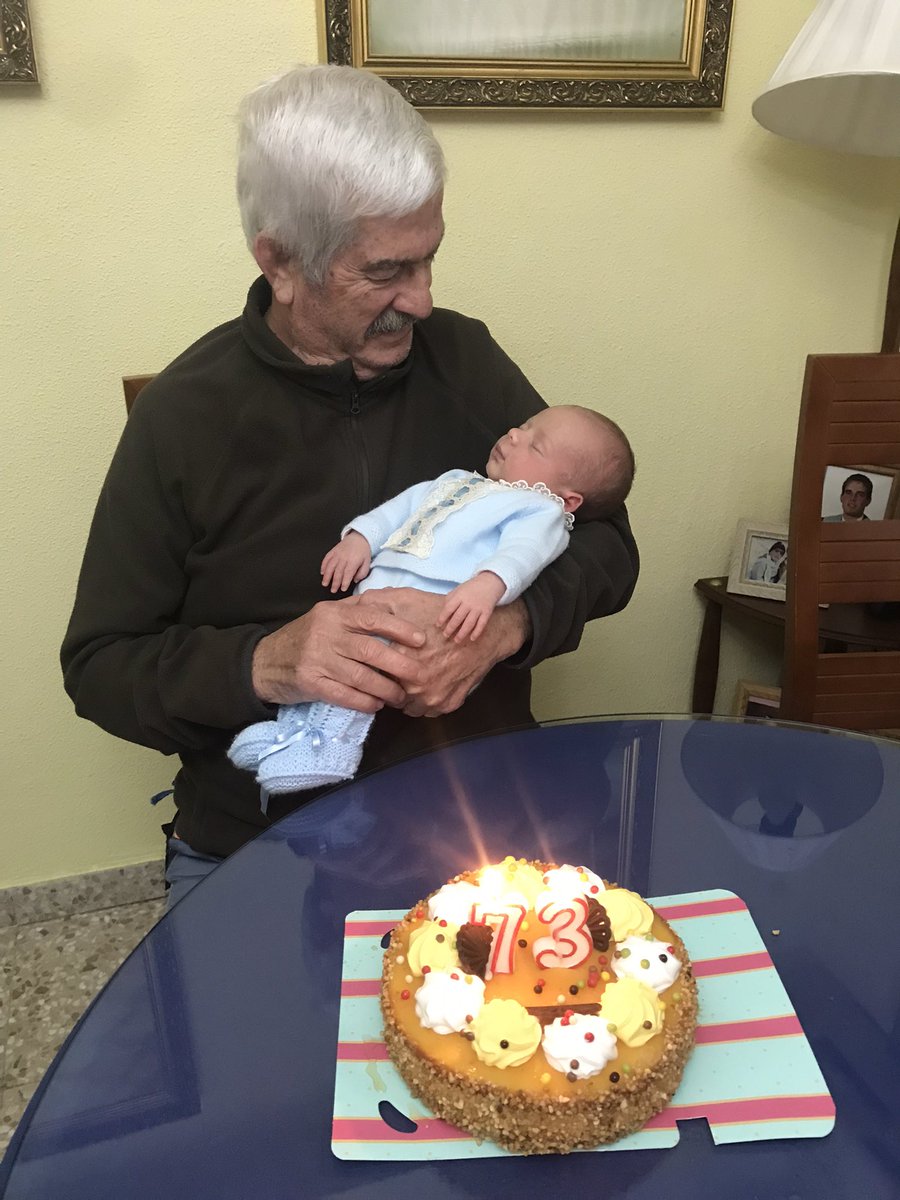 cagf13's tweet photo. 🎂🎂Felicidades al Padre👨🏻‍🦳y Abuelo👨🏻‍🦳👶🏻

7️⃣3️⃣🕯🕯y por muchos más que puedas soplar velas y cumpliendo años, y nosotros viéndolos a tu lado 🎂🎂 https://t.co/t9hp2kOq9J