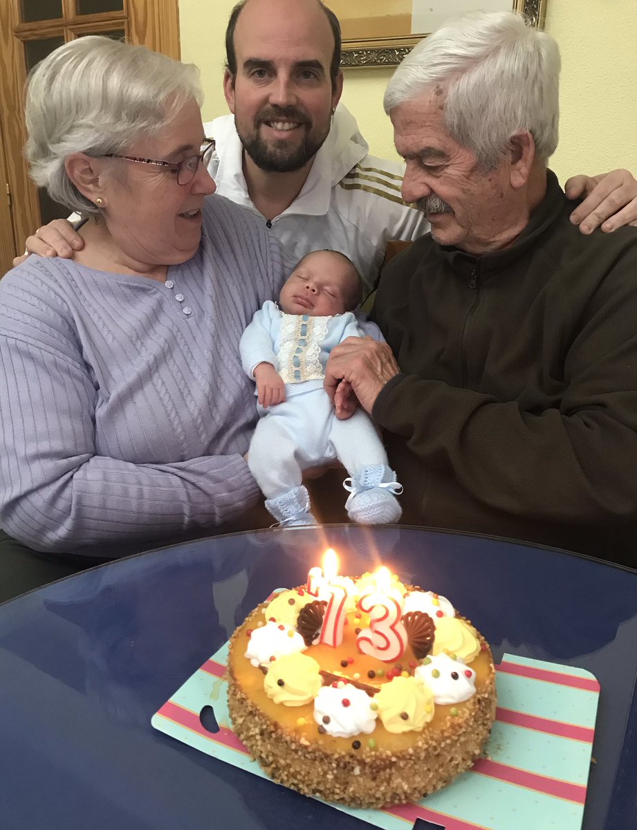 cagf13's tweet photo. 🎂🎂Felicidades al Padre👨🏻‍🦳y Abuelo👨🏻‍🦳👶🏻

7️⃣3️⃣🕯🕯y por muchos más que puedas soplar velas y cumpliendo años, y nosotros viéndolos a tu lado 🎂🎂 https://t.co/t9hp2kOq9J
