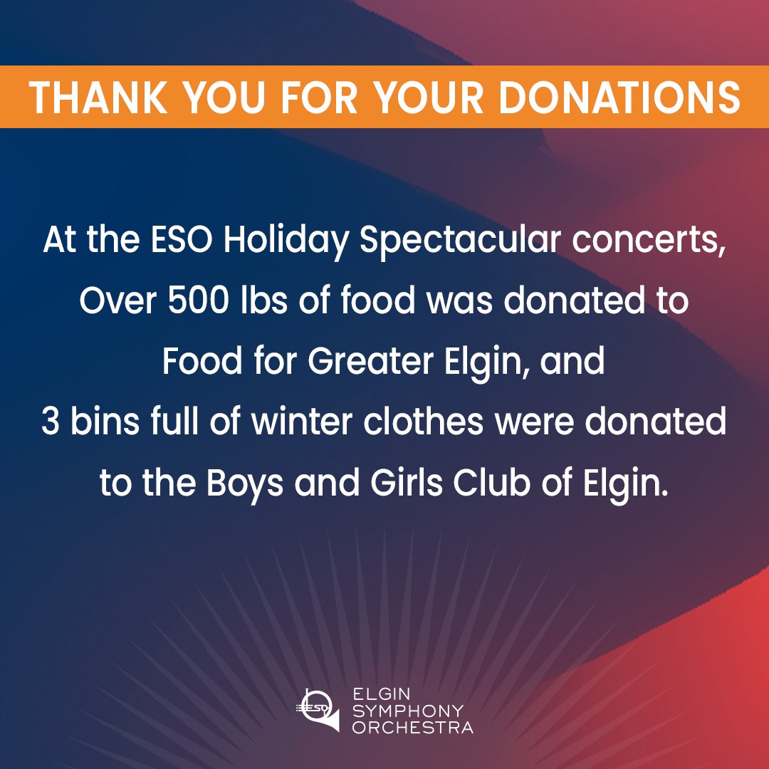 Thank you for your donations!

To make a donation to Food for Greater Elgin, please visit foodforgreaterelgin.org/donate