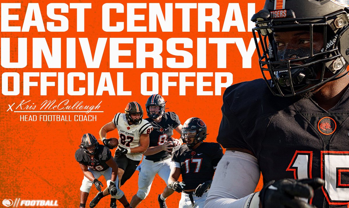 After a great talk with @ECUCoachKMac I'm excited to say I have received an offer from East Central University !