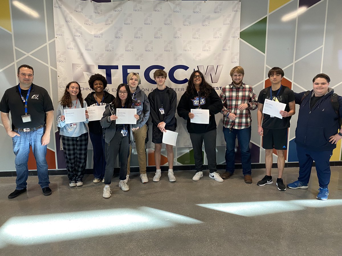 TECC-W_AV (@teccw_avprod) on Twitter photo Congratulations to AV Production students for passing Adobe Certifications! <a href="/GilbreathJustin/">Justin Gilbreath</a> @LISD_AVPro Congratulations to AV Production students for passing Adobe Certifications! <a href="/GilbreathJustin/">Justin Gilbreath</a> @LISD_AVPro