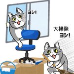 年末の大掃除もヨシ!現場猫は危険がいっぱい!