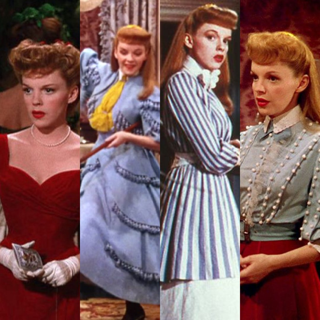 Judy Garland has some incredible dresses in Meet Me in St Louis. Which is your favorite? 

#meetmeinstlouis #judygarland #hollywood #musicalfilm #classicfilms #moviemusical #holidaymovies #classicholidaymovies #romancereader  #moviereviewpodcast #perioddrama #historicalfashion