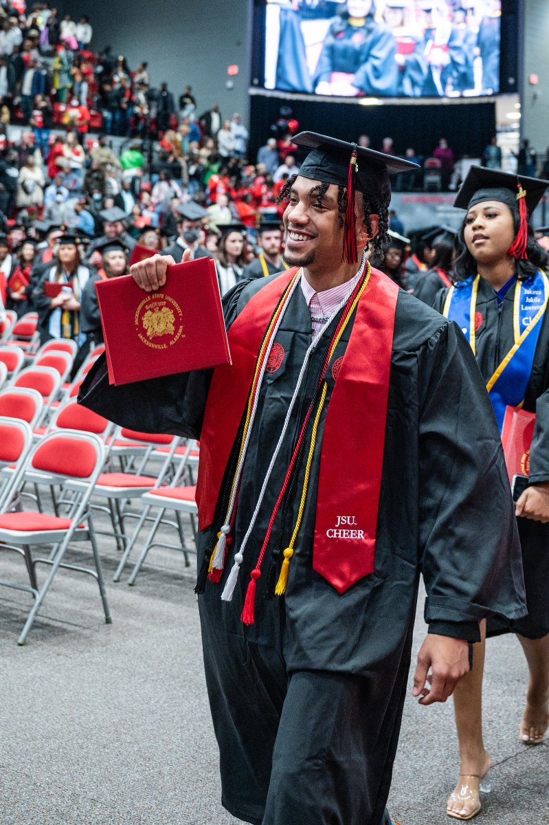 gseitz's tweet photo. Congratulations to all of our JSU Graduates and especially our @JSUGamecocks student-athletes on earning their degrees today! #StayCocky https://t.co/IGv7QwldmA