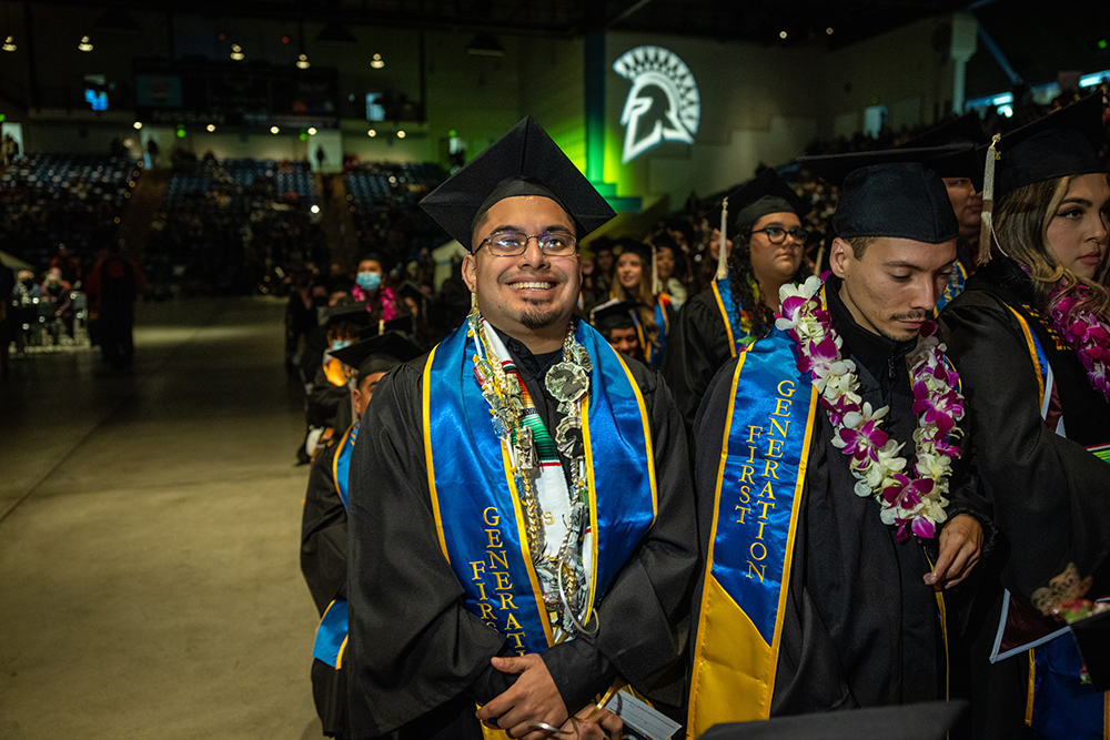 SJSU's tweet photo. So happy for our @sjsucoss 2022 Fall graduates! 🎓🎉

It's amazing what you've accomplished. Wishing you all the best in the future as @SJSUalumni! 💙💛

Graduation... ✅

You can go back and view Friday's ceremony here: https://t.co/aNAz6aV0Gp #sjsubucketlist #SJSU22 #SJSU https://t.co/RzsT4aQiN6