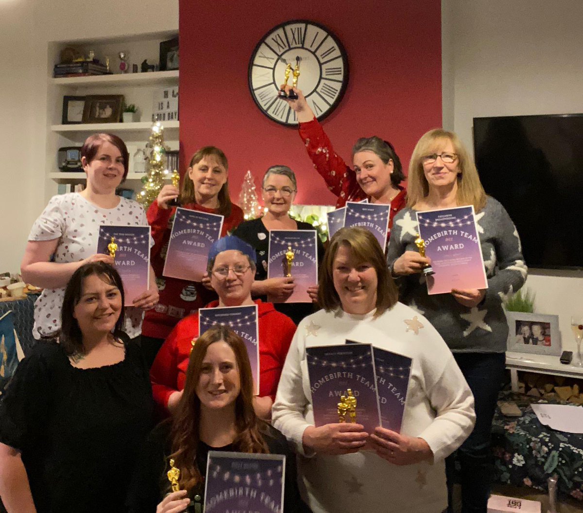 A rare night of fun together to celebrate the homebirth teams hard work and efforts this year. 2 of the team attended straight from our latest homebirth. <a href="/NHSaaa/">NHS Ayrshire & Arran</a> <a href="/laurajmuir/">Laura Muir</a> <a href="/jenni_conway/">Jenni</a> <a href="/WestKland/">Karen</a> <a href="/kyliemit88/">Kylie</a> <a href="/LMcCririe/">Lorna Fulton</a> <a href="/JacquiHolroyd/">Jacqui Holroyd</a> <a href="/Sharon_gm28/">Sharon Grant</a>