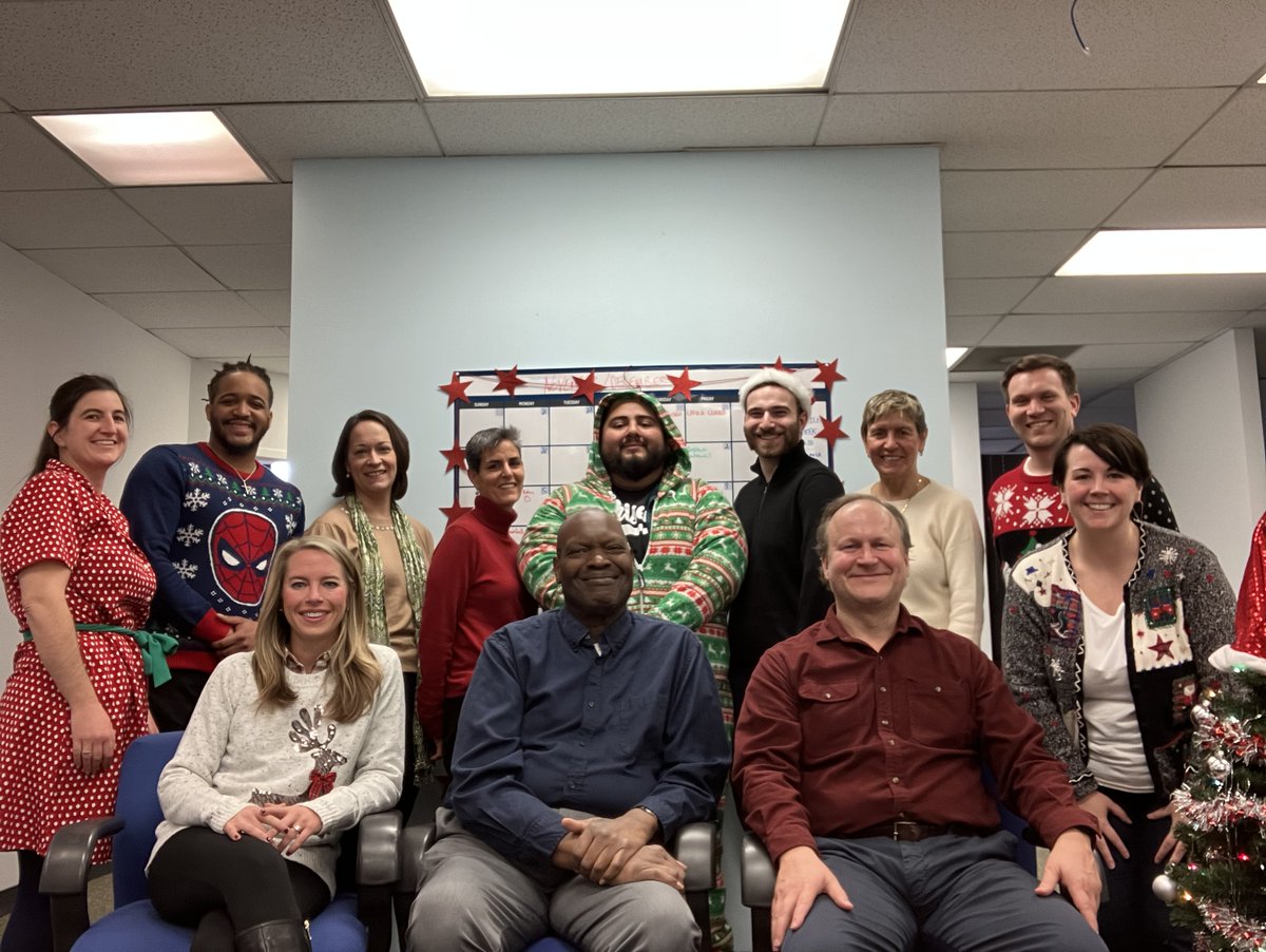 ASP of Chicago was excited to usher in the holidays with ASP Inc. Pres, Chris Street. Though this is our only holiday season in our temporary workspace, we decorated and dressed to bring some holiday cheer. Excited to celebrate next year at the Hub for After School Development!
