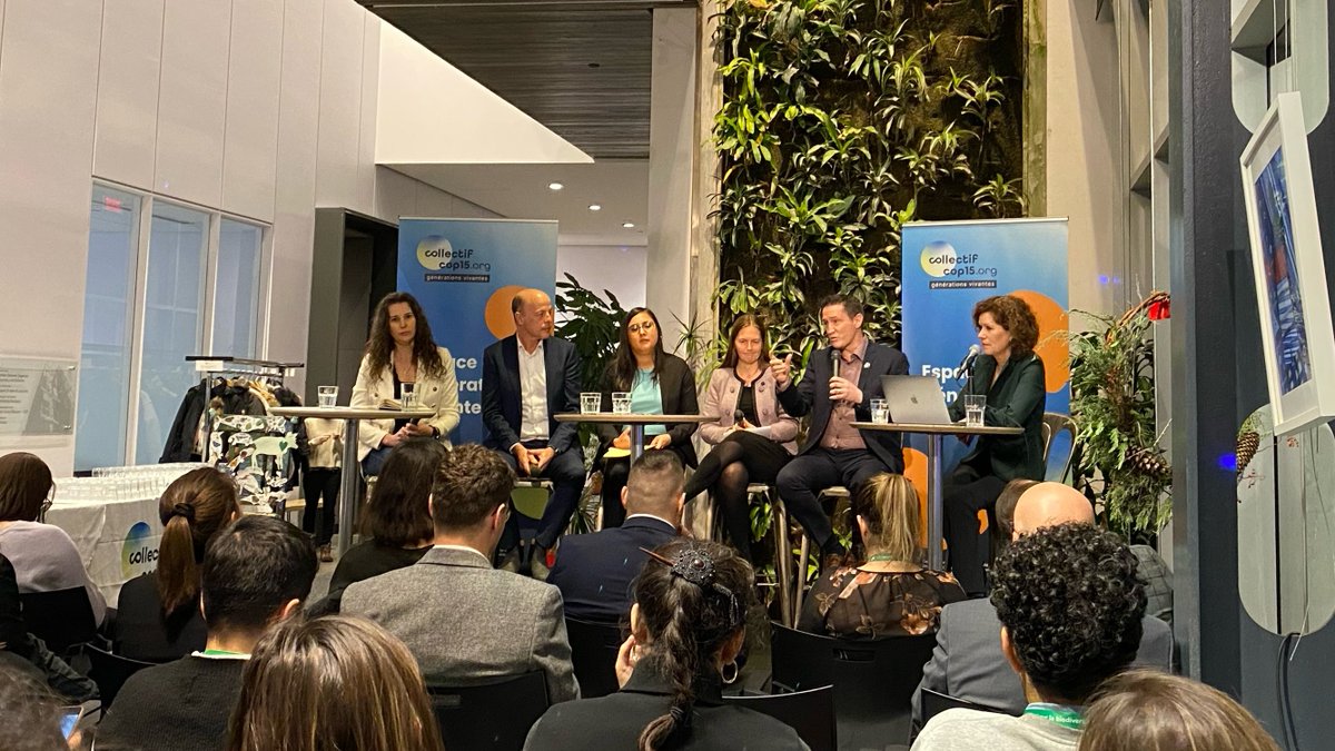 #COP15 | Le ministre <a href="/CharetteB/">Benoit Charette</a> s'engage à agir en matière d'aménagement du territoire pour protéger les milieux naturels dès les premiers mois de 2023, notamment avec des modifications à la Loi sur l'expropriation et une réforme de la Loi sur l'aménagement et l'urbanisme. #PNAAT