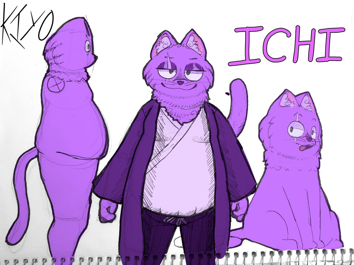 Introducing to you... ICHI!! Kiyo's boyfriend 👉👈
