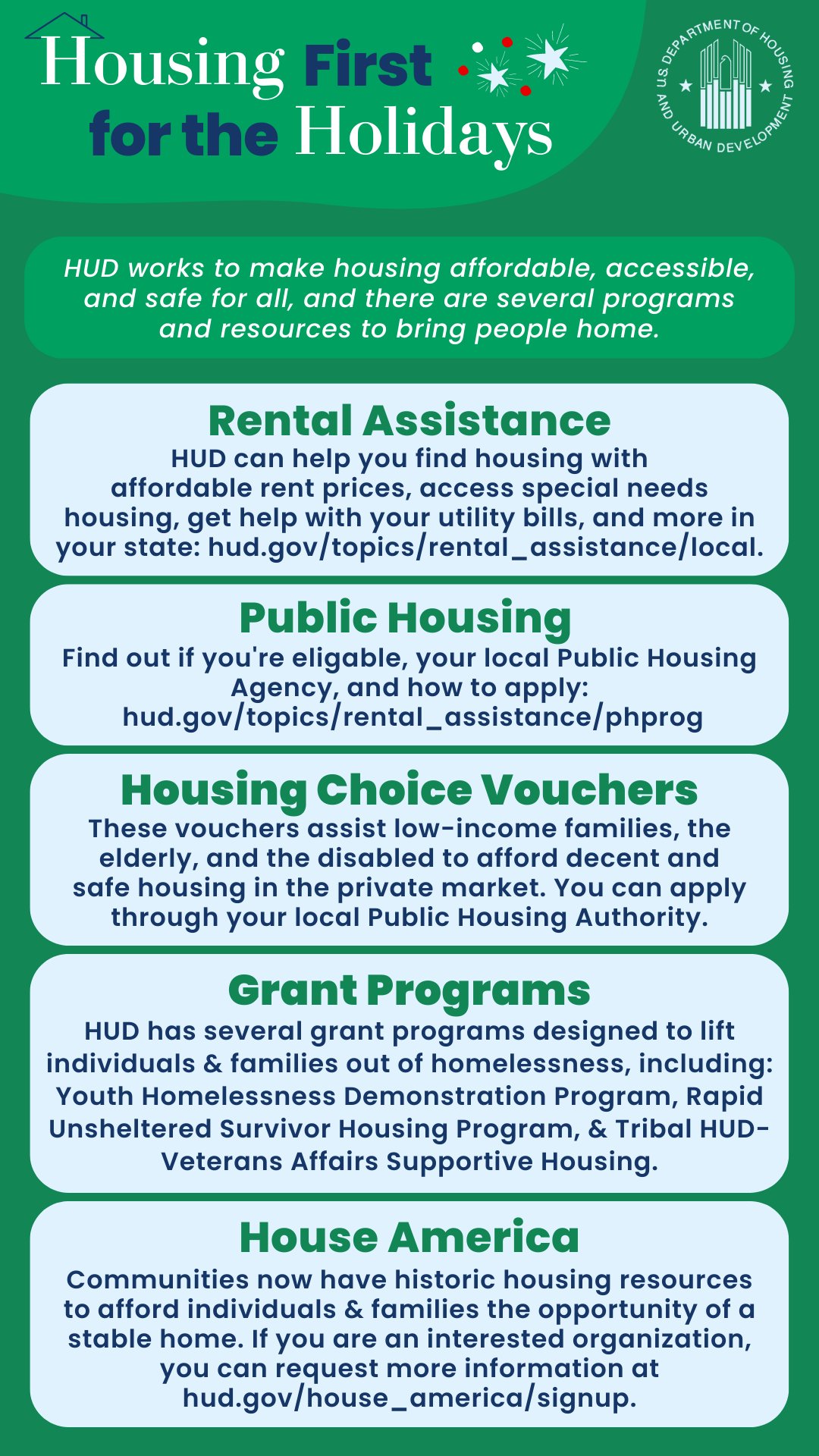 Department of Housing and Urban Development on X: &ldquo;Everyone should 