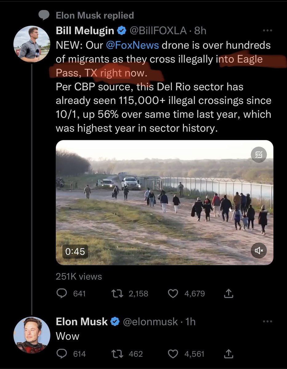 Hey @elonmusk tell me why this isn’t real-time doxxing? Fox News has a drone flying over people and reporting their exact location “right now.” Is that why you’re saying wow? Because you’re stunned at the violation of your policy?