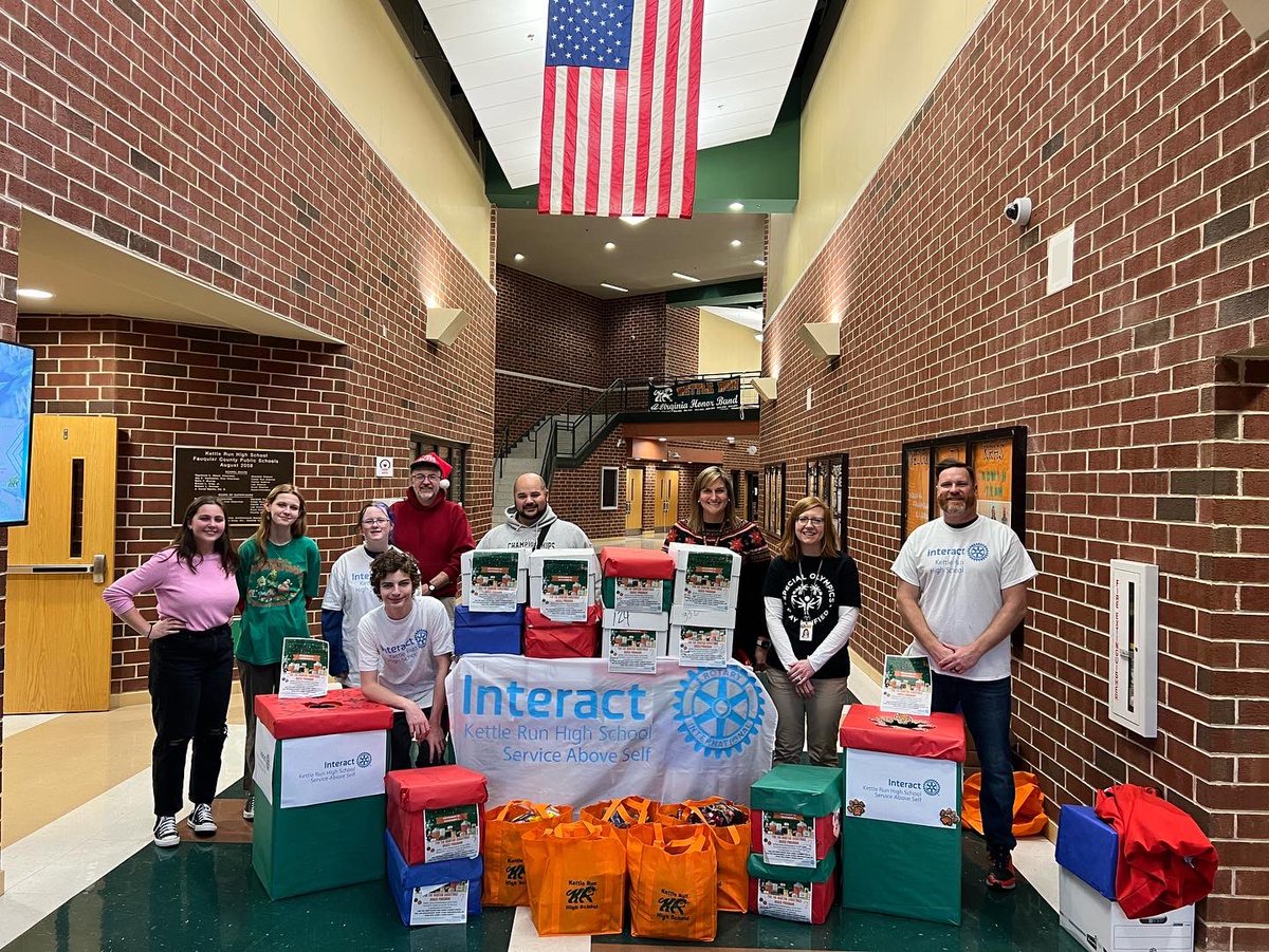 Kettle Run High School Interact Club tweet media