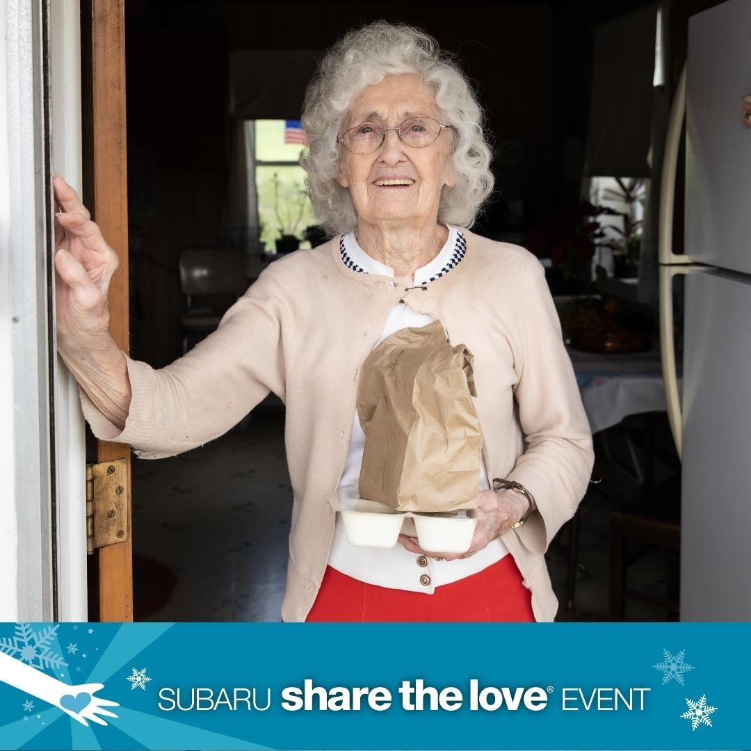You can #ShareTheLove with our aging neighbors this season! When you buy or lease a vehicle between now and January 3, <a href="/subaru_usa/">Subaru</a> and its retailers will donate $250 to your charity of choice -- including #MealsOnWheels America! <a href="/_MealsOnWheels/">Meals on Wheels</a> Learn more: bit.ly/3nwhHck