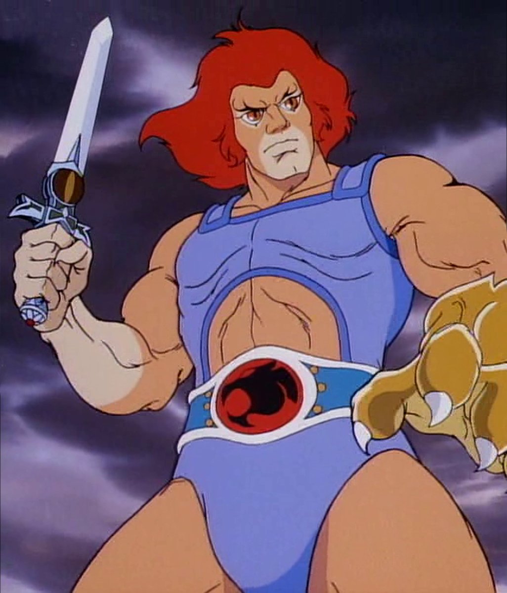 ThundercatWiki's tweet photo. Lion-O from ThunderCats original series episode "The Doomgaze". A collage of the pan shot. https://t.co/XBSOOgWgM7
