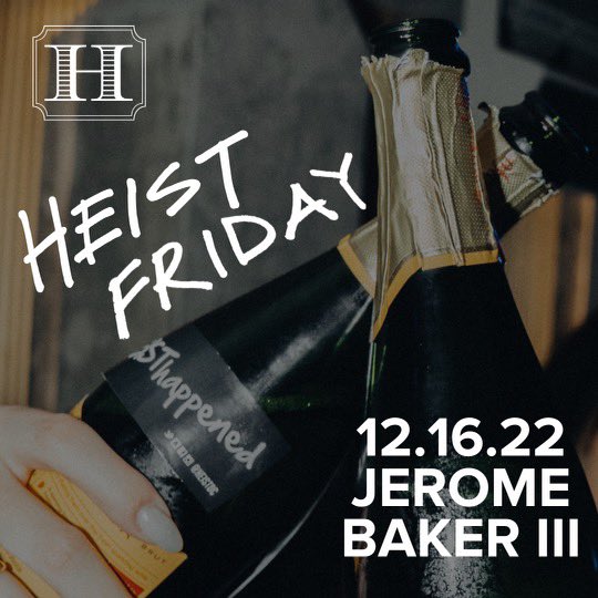 TONIGHT at <a href="/HEISTDC/">HEIST Lounge</a>