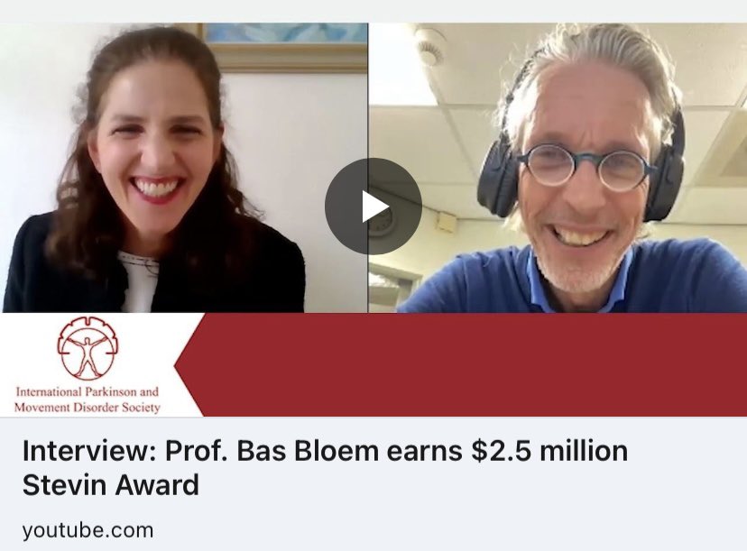 Very thankful for this wonderful interview w/ Anhar Hassan for Moving Along magazine of <a href="/movedisorder/">MDS</a> to reflect on recently awarded #stevinpremie-incredible recognition for our team work on #healthcare #innovation, #lifestyle &amp; #prevention of #Parkinson.

m.youtube.com/watch?v=BZuqMx…