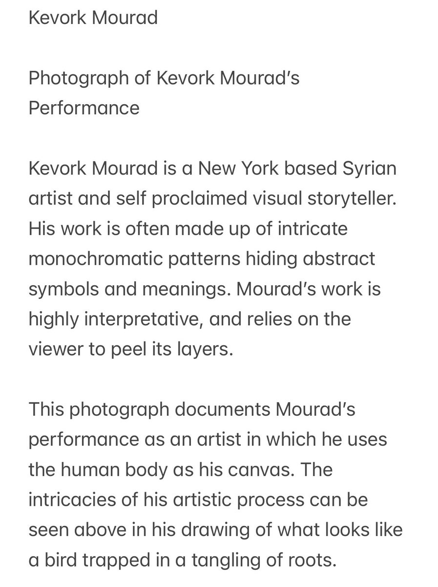 Kevork Mourad

Photograph of Kevork Mourad’s Performance

🖼 litehousegalleryshop.co.uk/collections/er…
—
#syria #lebanon #art #artgallery #london #damascus #beirut #arts #londonlife #londonart