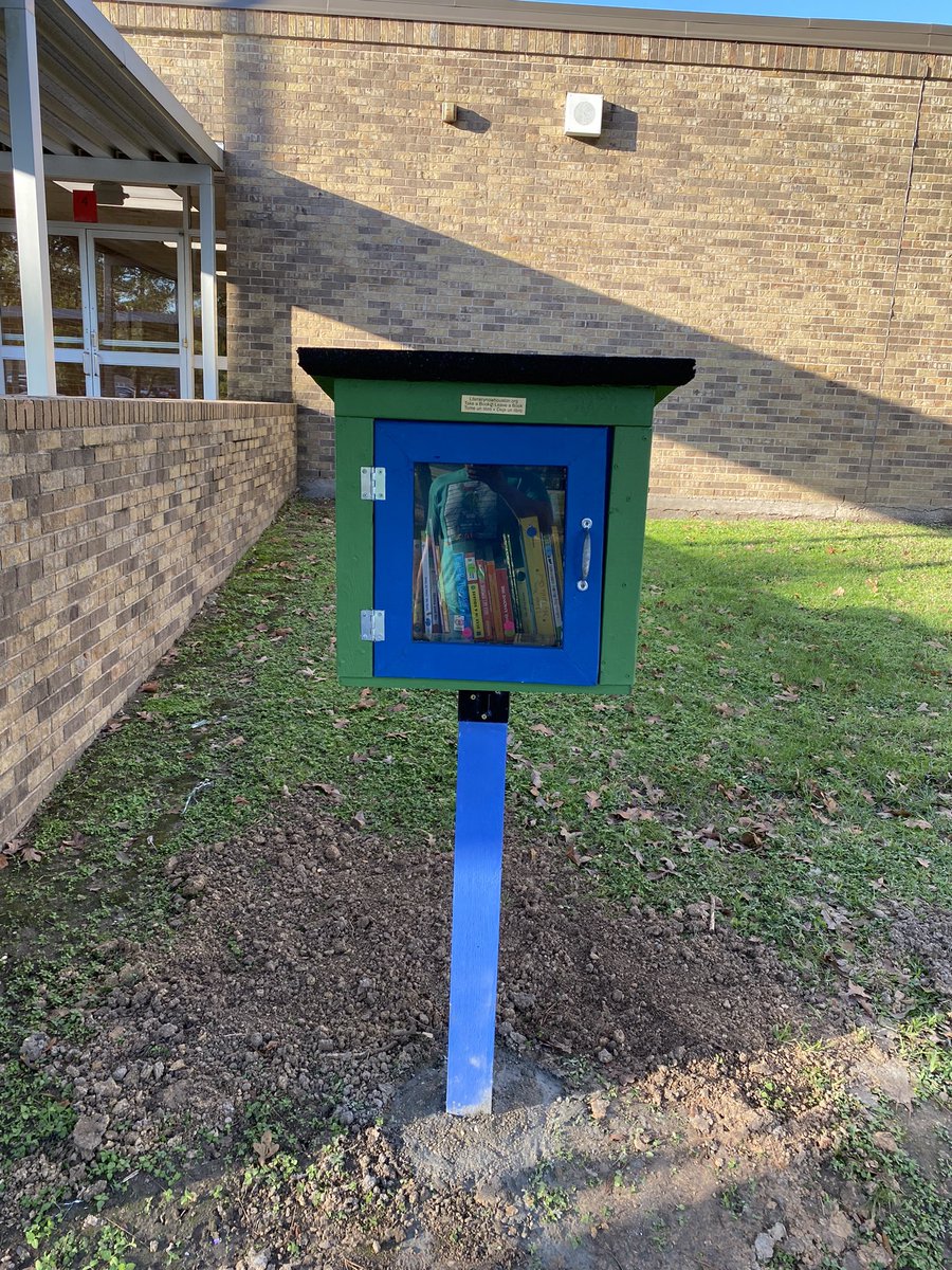 The Story Swap Library is installed and open for business! If you’re near Magrill, swing by to take a book and leave a book! Thanks again Charlotte for choosing us and LiteracyNow for connecting us! @AldineISD @Primary_AISD @MarkMalo614 #AldineConnected #GreatnessTogether