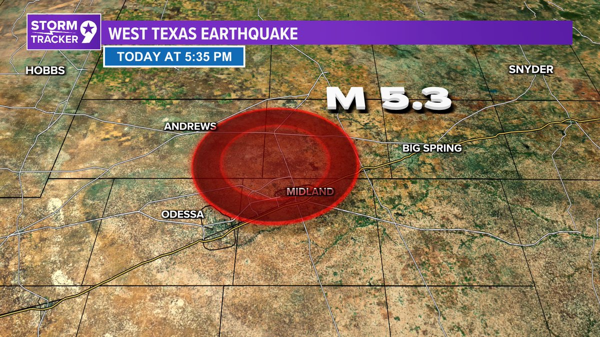 What is the strongest earthquake ever recorded in texas