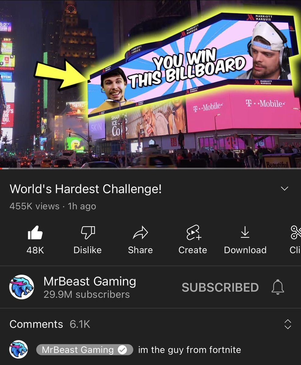 Skitzy_VA's tweet photo. Can't believe this I'm Mr beast @MrBeast #mrbeast https://t.co/LGtD0T26eO