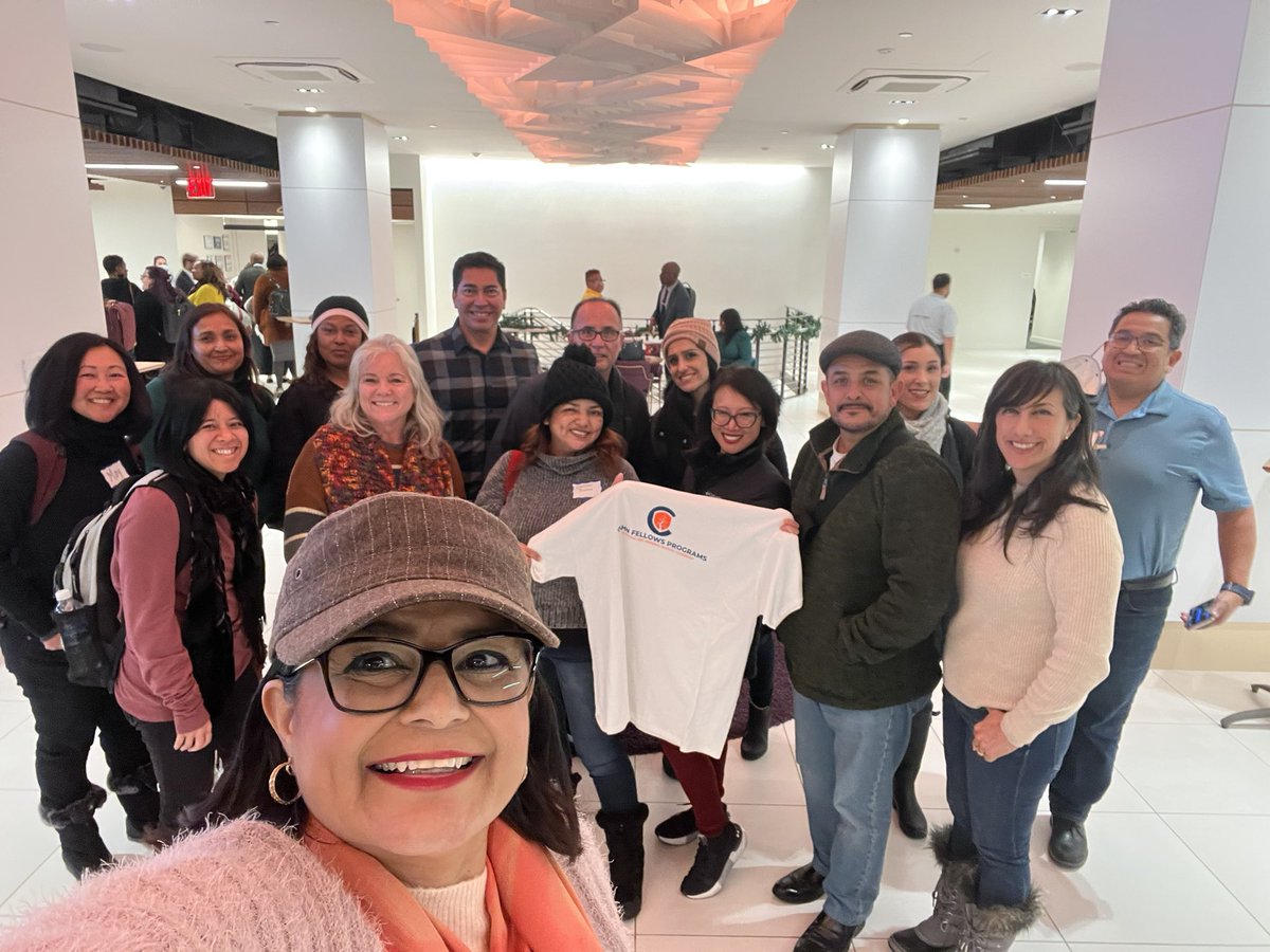 MarqReg's tweet photo. Leading with Heart with these #LAUSD leaders! Thank you @TheCahnFellows for a great day 1! #cahntenacious20 #nyc https://t.co/yHmUnT1GFy