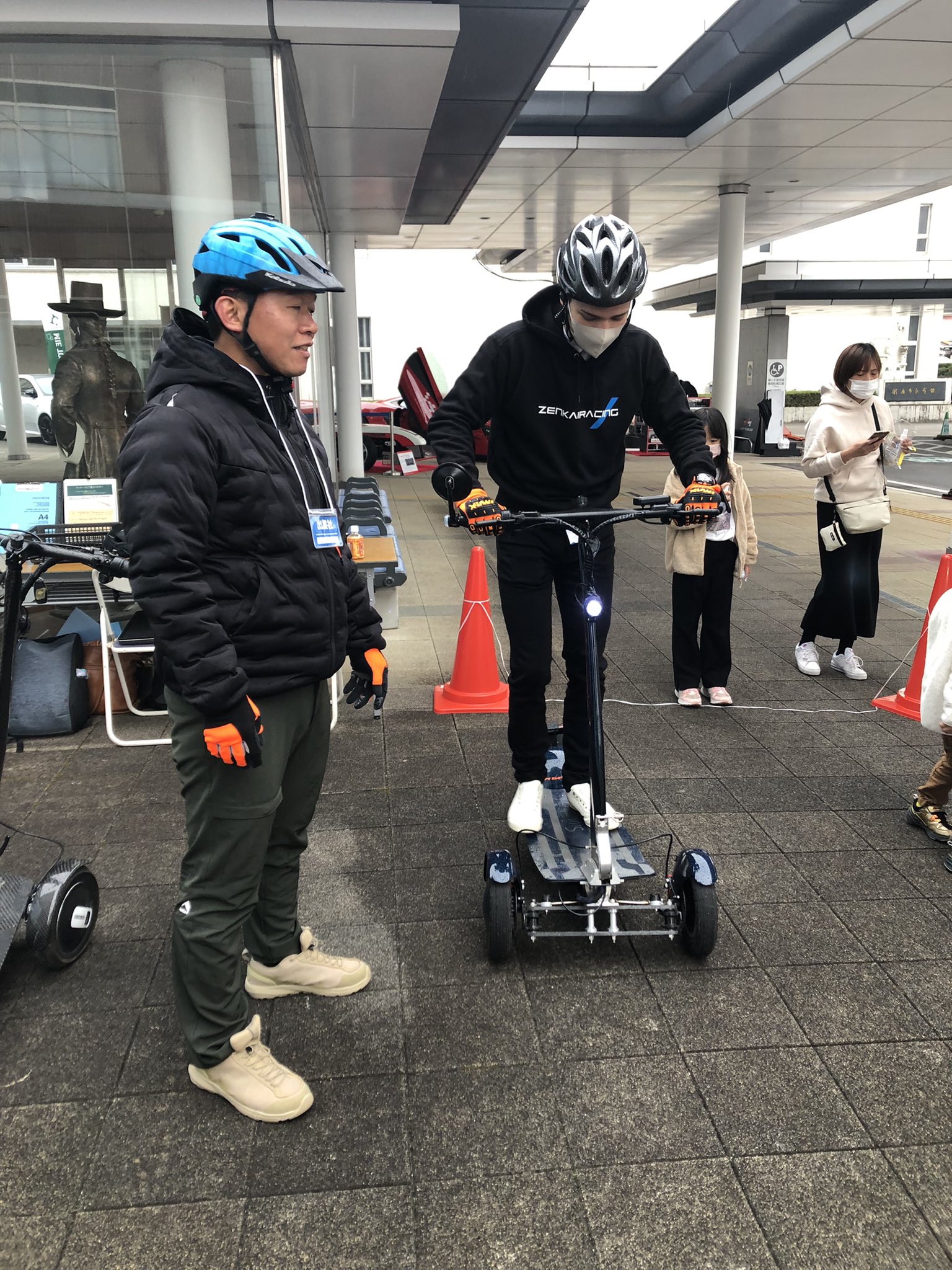 希少✨️ スナメリ フヂイエンヂニアリング 電動バイク ミニカー登録 ナンバーを取得して公道を走れる電動キックボード「Sunameri