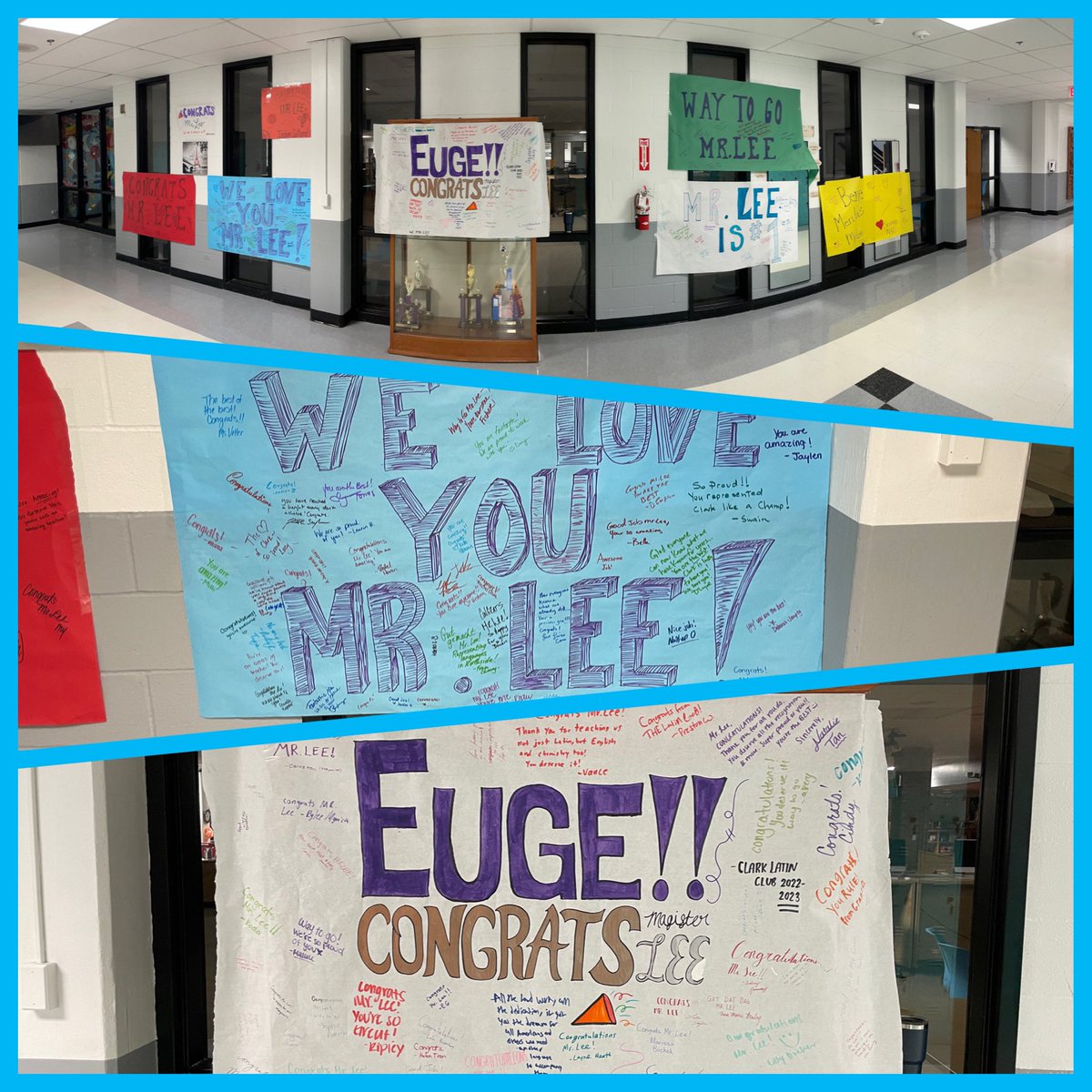 As this semester comes to an end, I’ve had time to reflect on the last few weeks. I’m so blessed to have so many wonderful students, parents, colleagues, &amp; friends. The outpouring of support &amp; ❤️ since we returned from Thanksgiving has been overwhelming in a good way.