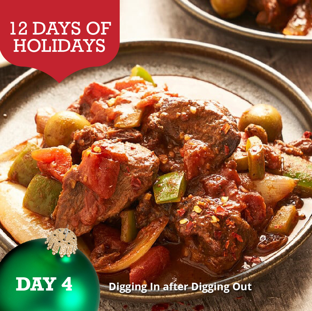 CanadaBeefInc's tweet photo. #12DaysofHolidays β Day 4
After a frosty day, rescue yourself at dinner with this exotic slow cooker supper: Island-Inspired Beef Stew. Thereβs nothing better than having dinner ready when you open the door after an hour of digging β instant reward! https://t.co/6WphKXI2cn https://t.co/U43kDxHyZf