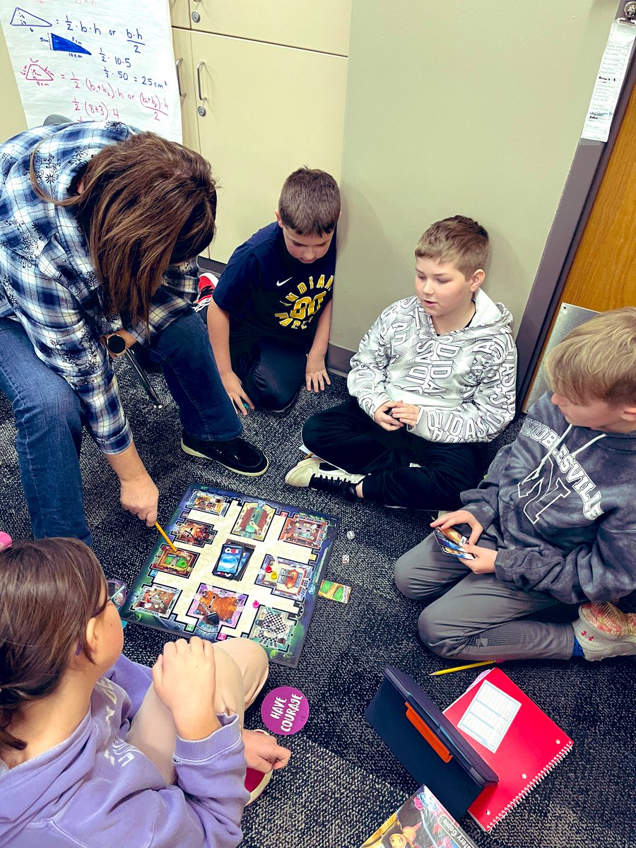 mrsbuschmann's tweet photo. Board Game Hour @WhiteRiverEagle was SO much fun! So many smiles, laughter, &amp; learning happening while playing board games!! Loved getting to learn new games &amp; spend time with so many students today!! 🎲❤️ https://t.co/4buAbpLATN