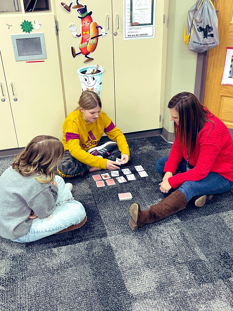 mrsbuschmann's tweet photo. Board Game Hour @WhiteRiverEagle was SO much fun! So many smiles, laughter, &amp; learning happening while playing board games!! Loved getting to learn new games &amp; spend time with so many students today!! 🎲❤️ https://t.co/4buAbpLATN
