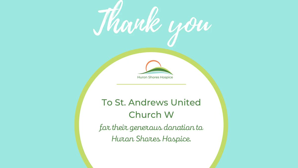 Huron Shores Hospice tweet media