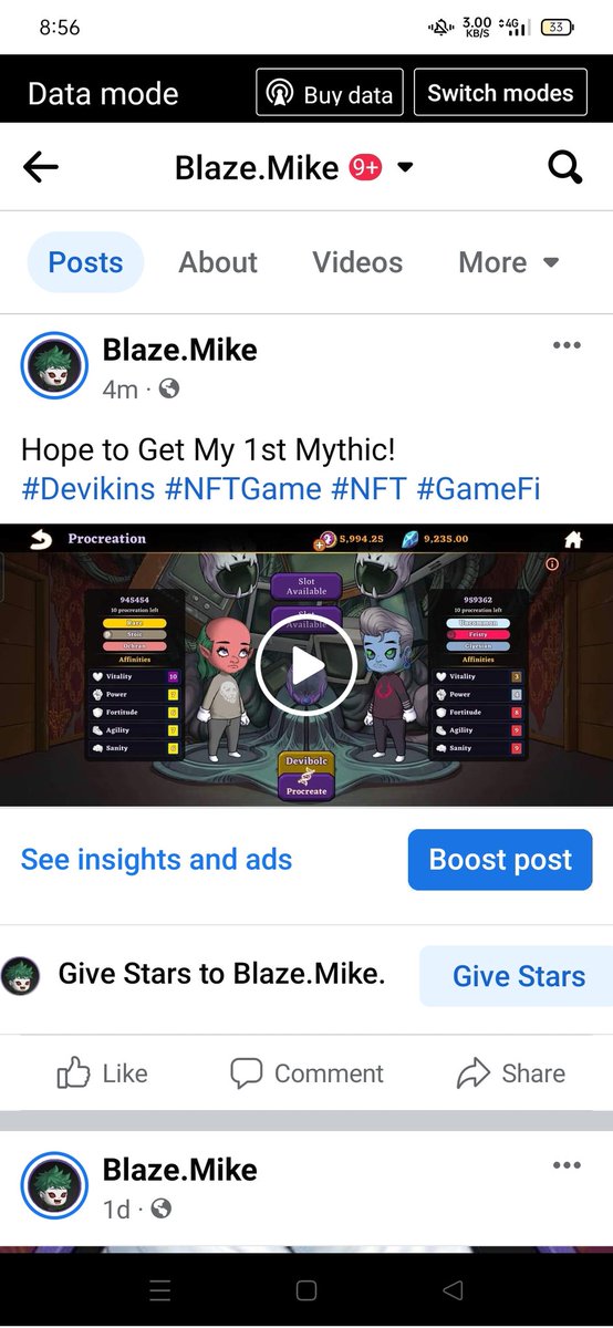 BlazeMikeNFT08's tweet photo. Finally I can accept stars π€© β #Devikins #NFTGame #GameFi @TQ_Games thank you #DeviFam https://t.co/9gozIcAg5U