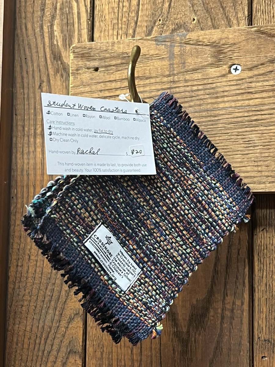 JuliaHigdon's tweet image. Unforgettable visit to @CrossnoreComm  Marjorie Williams Academy - a campus and residential program for foster children. Check out student created products available in the Miracle Grounds Cafe and woven coasters. #NCDPI #OFP_NCDPI