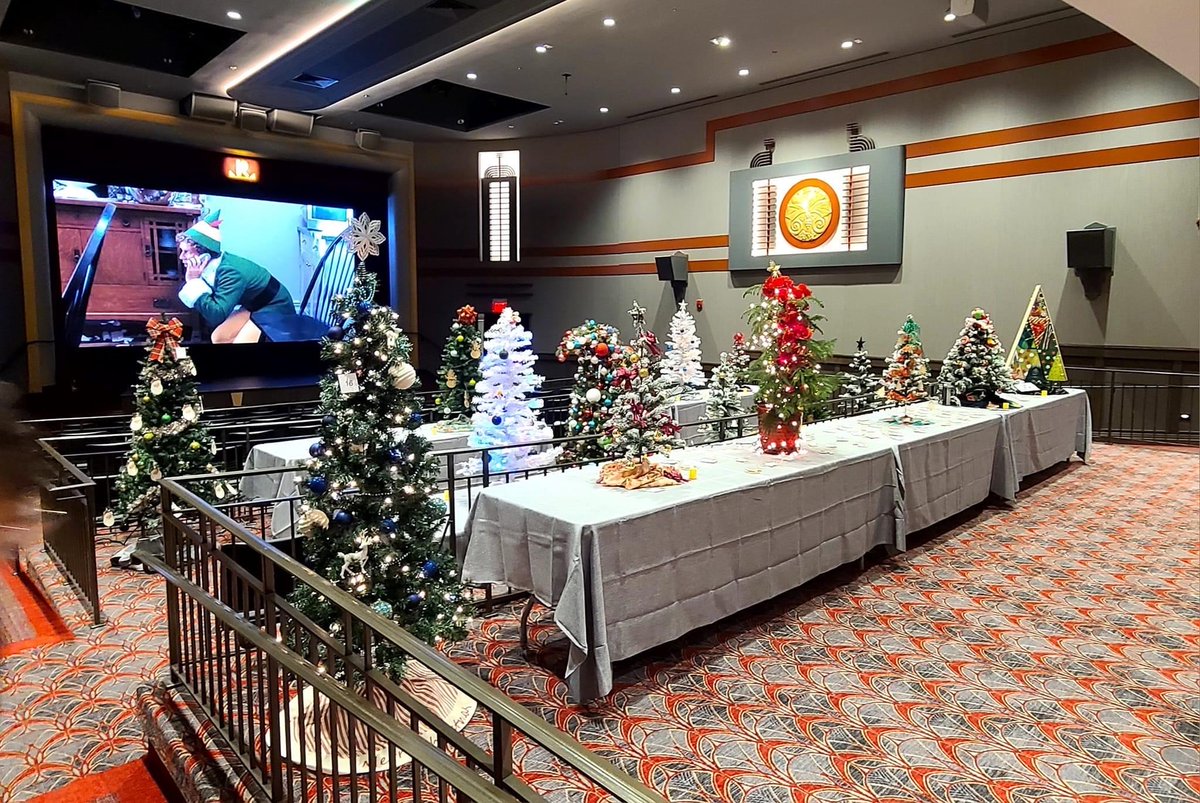 Community Christmas Tree Display 10 AM - 1 PM Saturday, Dec. 17. 

Vote for your favorite &amp; purchase a REES Christmas ornament for your own tree! 🌲